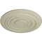 Ekena Millwork Oldham Ceiling Medallion (Fits Canopies up to 8 5/8"), Hand-Painted Clear Yellow, 18"OD x 1 1/4"P CM18OLCYF - alternate 3